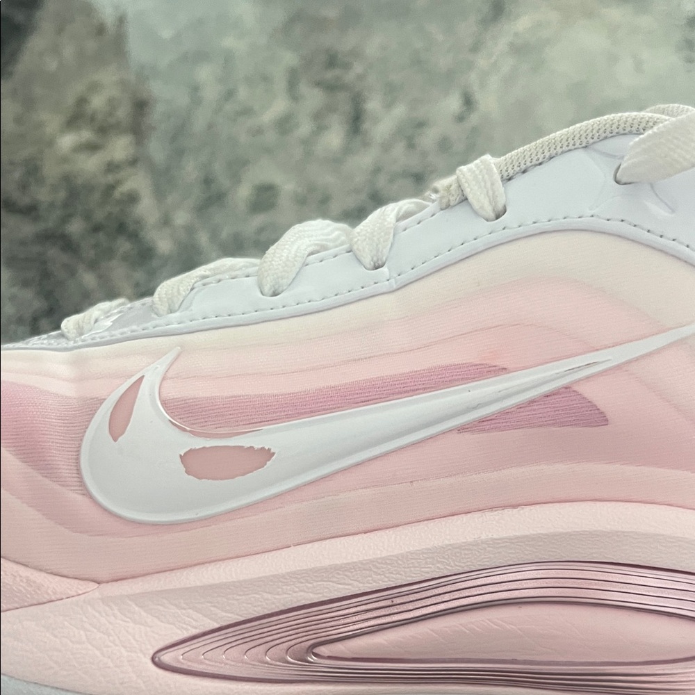Nike A’One Women’s basketball shoes Wht/Prfct Pnk/Prism Pnk - Picture 8 of 8
